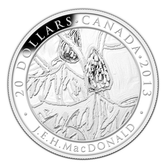 2013 Canada 1 oz Silver $20 Group of Seven (J.E.H. MacDonald) 2013 Canada 1 oz Silver $20 Group of Seven (J.E.H. MacDonald)
